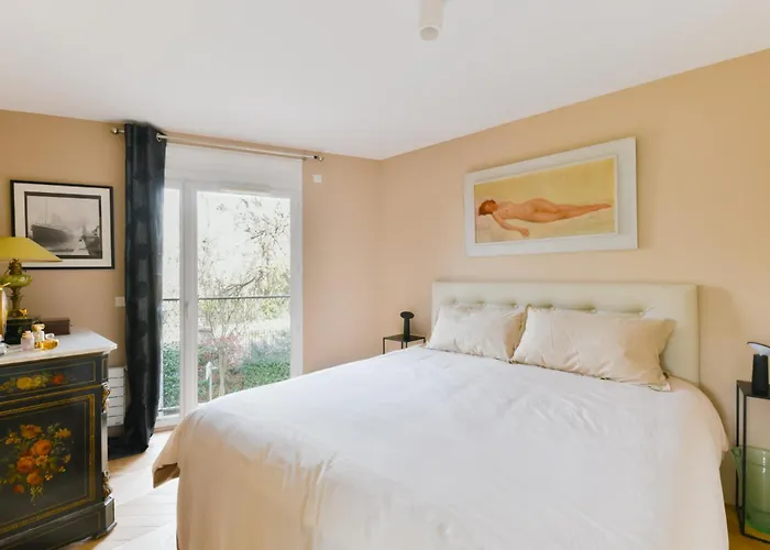 Exigehome-Comme Une Maison Avec Jardin Et Parking Prive