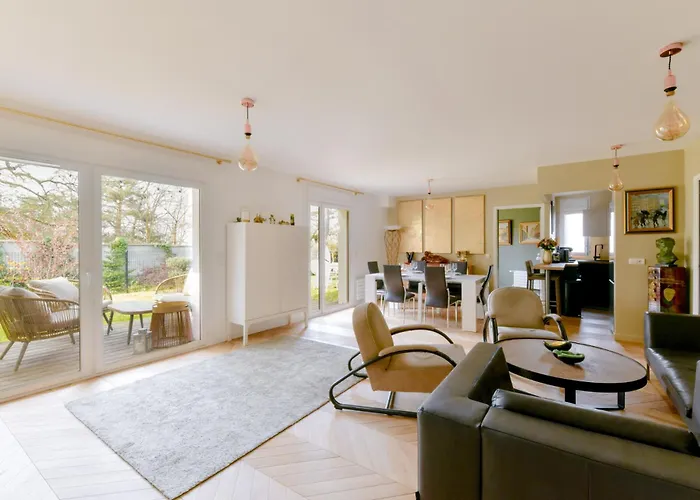 Exigehome-Comme Une Maison Avec Jardin Et Parking Prive