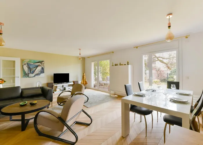 Exigehome-Comme Une Maison Avec Jardin Et Parking Prive